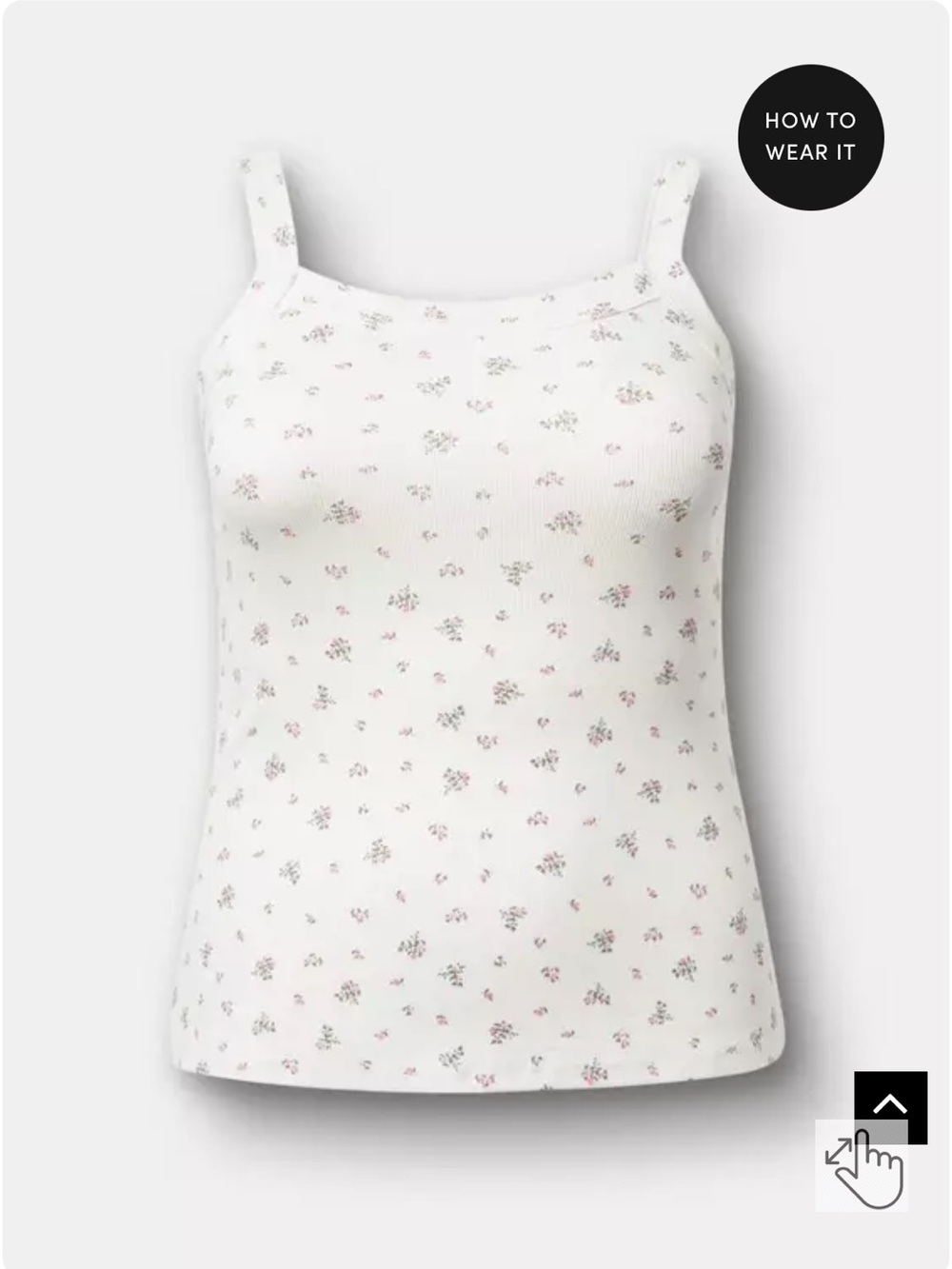 Torrid Cotton Wide Strap Cami